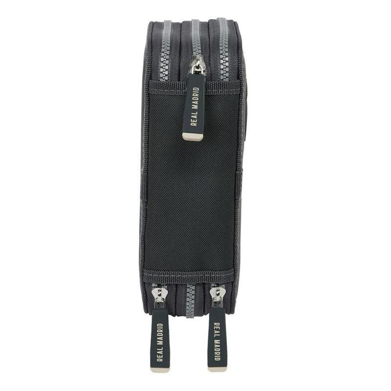 Real Madrid double filled pencil case with accessories 28 pcs wielokolorowy tolltartó
