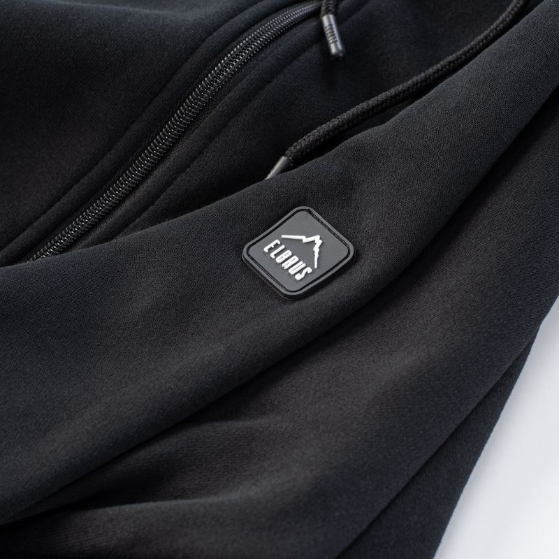 Elbrus Rufo II sweatshirt fekete pulóver