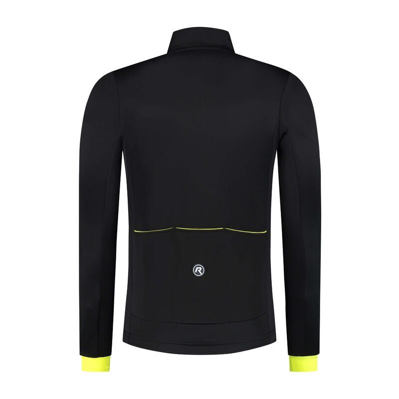 Rogelli long sleeve t-shirt CORE black-fluorescent 7XL fekete póló