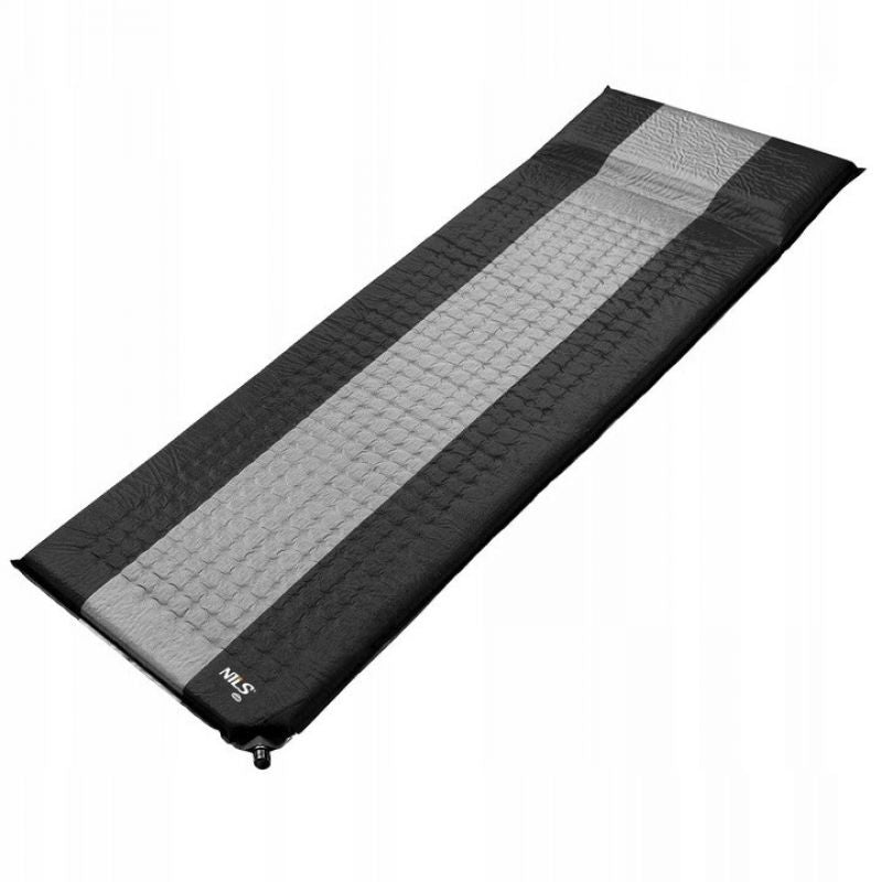 Nils Camp Nc4340 Self-Inflatable Mat Grey- fekete kabát