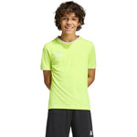 adidas Entrada 26 Jersey Kids T-Shirt Neon Yellow KE9845 104cm mez