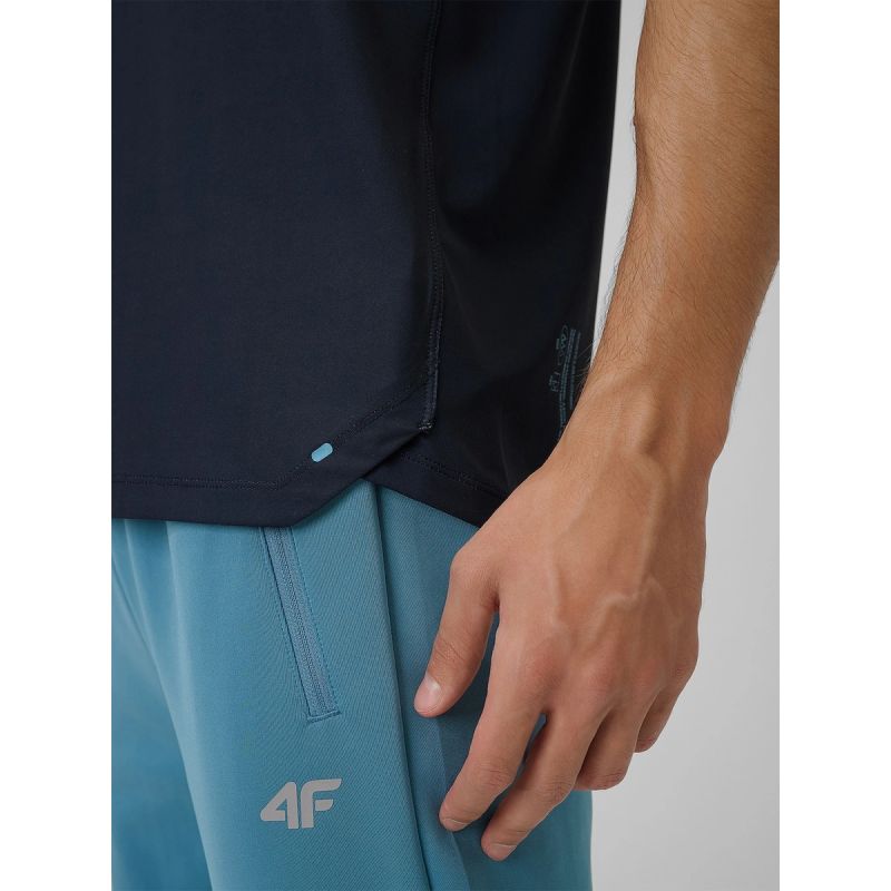 4F Men's quick-drying regular training T-shirt póló