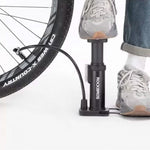 Rockbros 42610002001 Floor Bicycle Pump with Pressure Gauge - Black