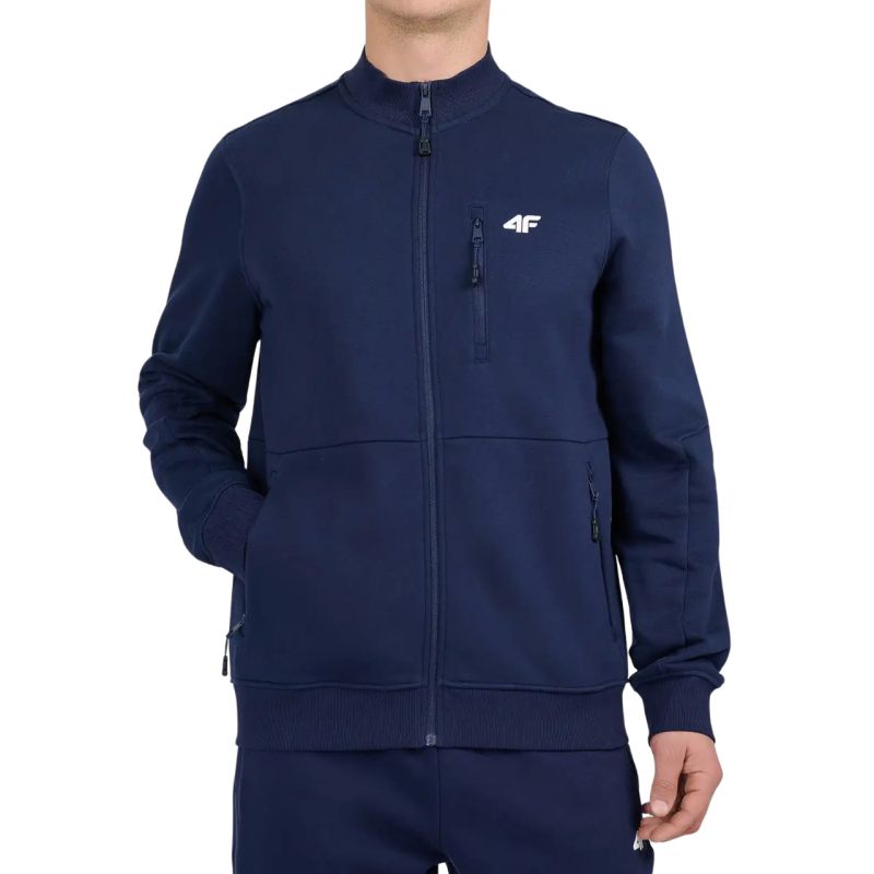 Men's sweatshirt 4F M2547 navy 4FWMM00TSWSM2547 31S kék póló