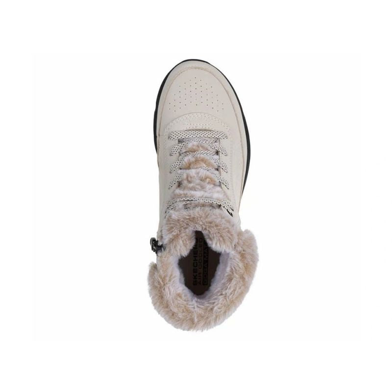 Skechers Glacial Ultra - Mountain Muse 144199-NTBK Natura/lBlack fekete papucs