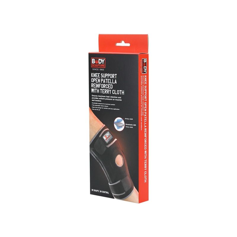 Body Sculpture BNS 7205E knee stabilizer fekete térdvédő BNS7205E