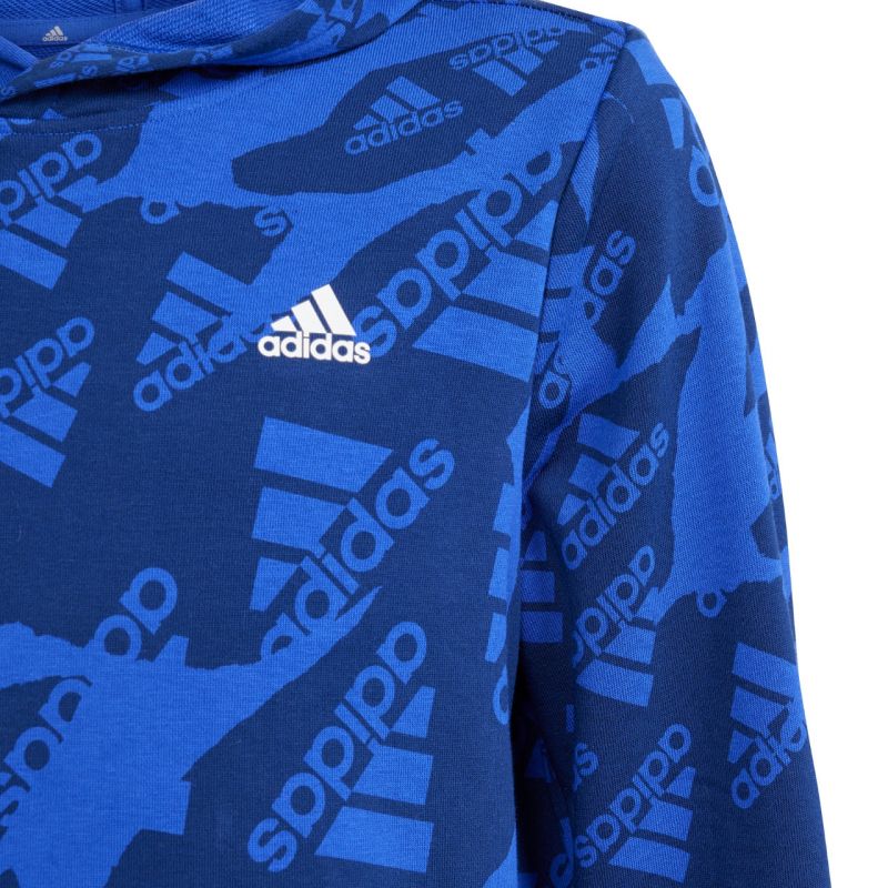 adidas Essentials Allover Print HD Jr IS2555 sweatshirt Pulóver