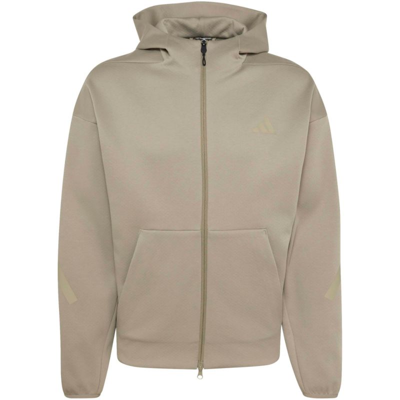 Adidas Men's ZNE Full Zip Sweatshirt Green zöld pulóver KF3834