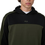 Fila Rivoli men's sweatshirt olive and black fekete pulóver