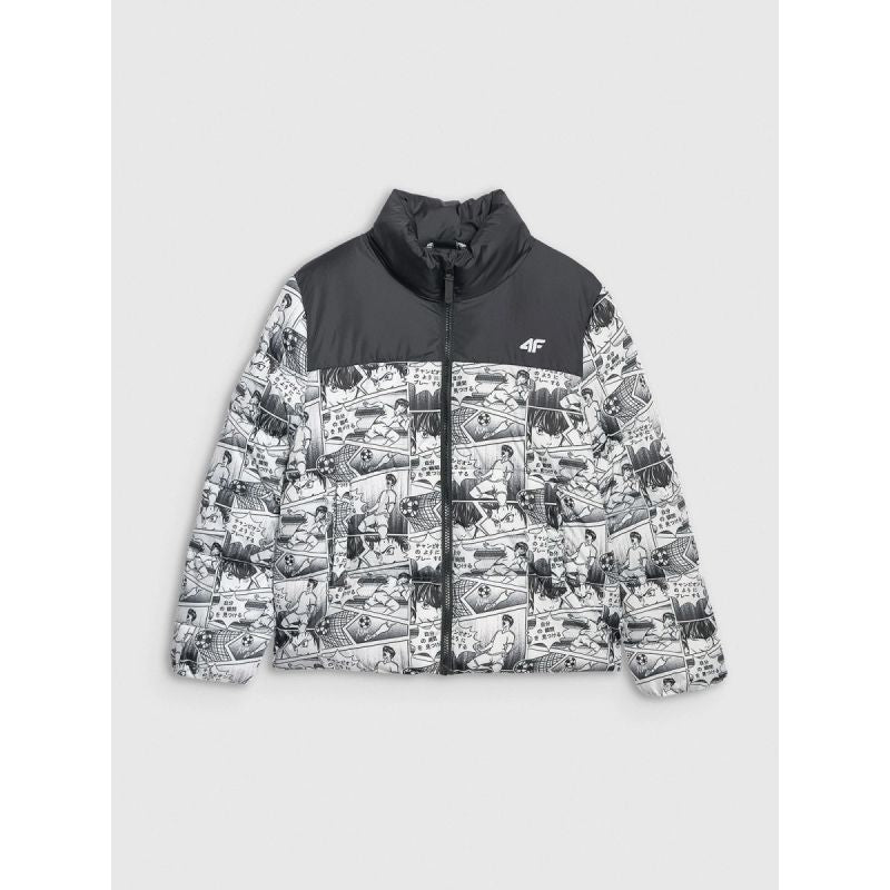 Boy's down with synthetic filling 4F 4FJRAW25TDJAM0749-10A kabát