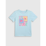 4F Girls' regular printed T-shirt ruházat 4FJRSS26TTSHF4418-33S