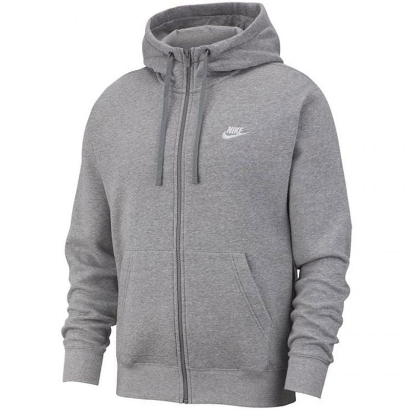 Nike NSW Club Hoodie FZ szürke pulóver