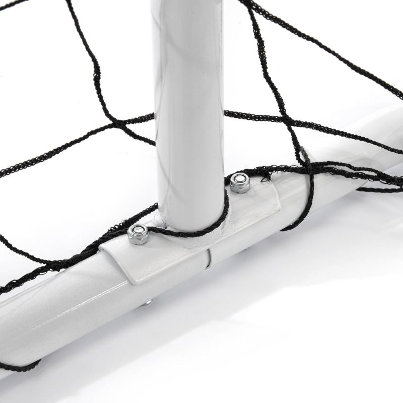 Meteor soccer goal with target mat cm uniw training equipment