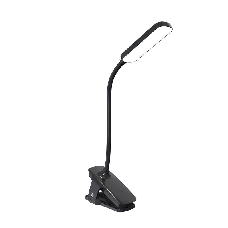 Wozinsky VT-01 Mini LED Reading Lamp with Clip and USB-C Cable 80cm - Black czarny elektronika 5907769388873-210476
