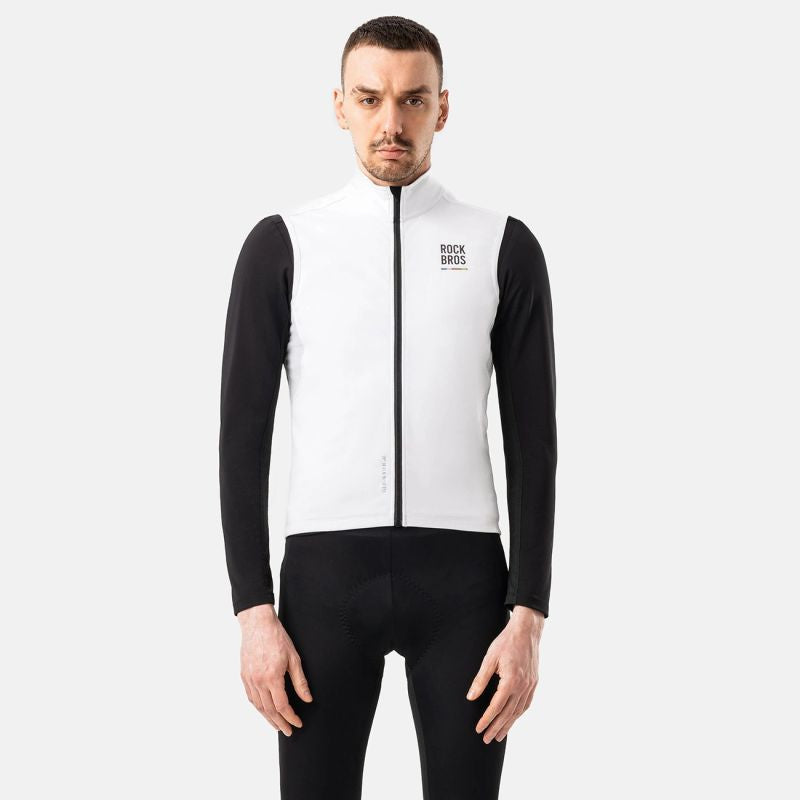 Rockbros ROAD TO SKY insulated windproof vest S - white s \ biały vests