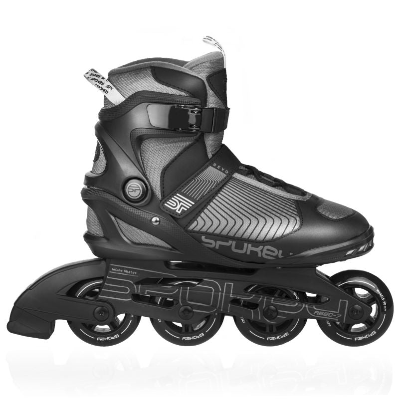 Spokey Revo BK/GR SPK-929432 roller skates, year 38 Szabadidő kiegészítő