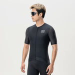 Rockbros 15200025 Short Sleeve Cycling Jersey Size M - Black czarny \ m póló