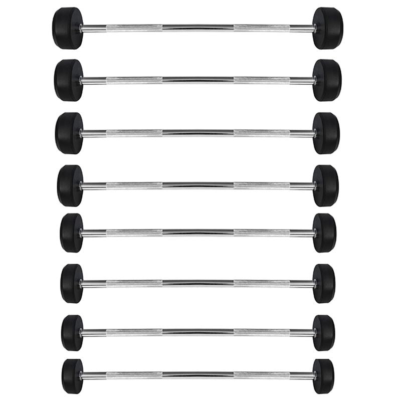 HMS Rubber-coated fixed barbell/bar 10 kg GSG-10 fekete súlyzó 17-58-014
