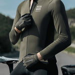 Rockbros cycling gloves spring/summer/autumn, full, size: S - green zielony \ s kesztyű
