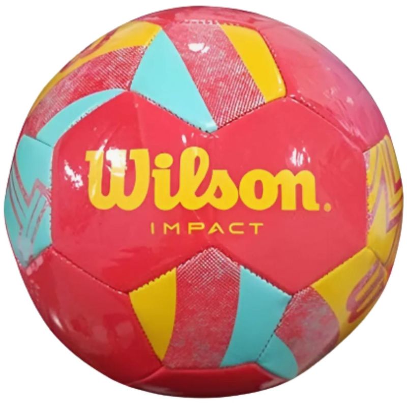 Wilson Impact Sb Coral/Yellow/Blue Size kék labda