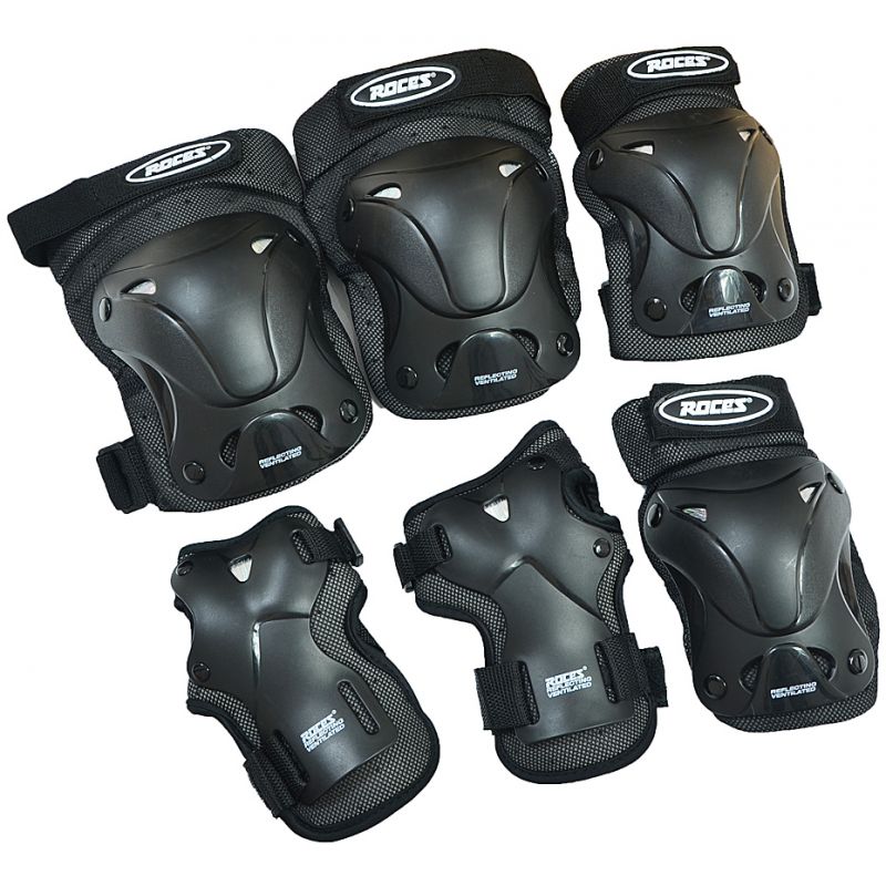 Roces Adult Standrat 301332 Protectors fekete védőfelszerelés
