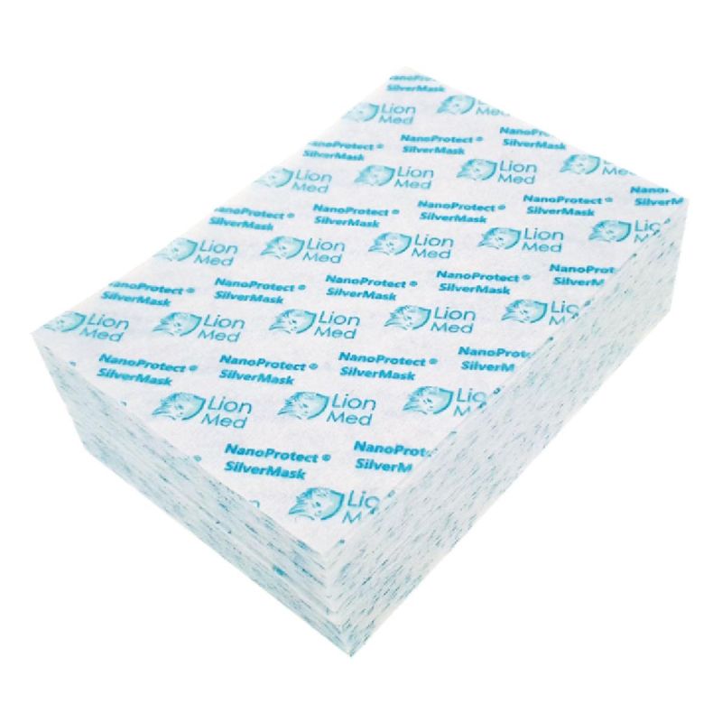 2-LAYER ACTIVE NANOSILVER FILTER (10-pack) for mask