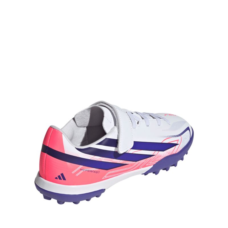Adidas F50 Hyperfast Club Hook and Loop TF Kids' Soccer cipő KK1337