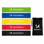 Wozinsky WGO-5 latex resistance bands - 5 pcs. elektronika 304004-197648