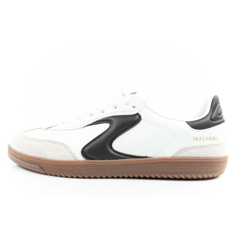 Skechers Kickoff women's sneakers white leather sports shoes Cipő