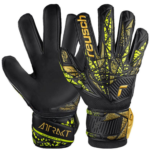 Reusch Attrakt Infinity Finger Support Jr 54 72 710 7739 goalkeeper gloves Kesztyű