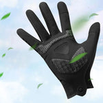 Rockbros cycling gloves spring/summer/autumn, full, size: XL - black czarny \ xl kesztyű