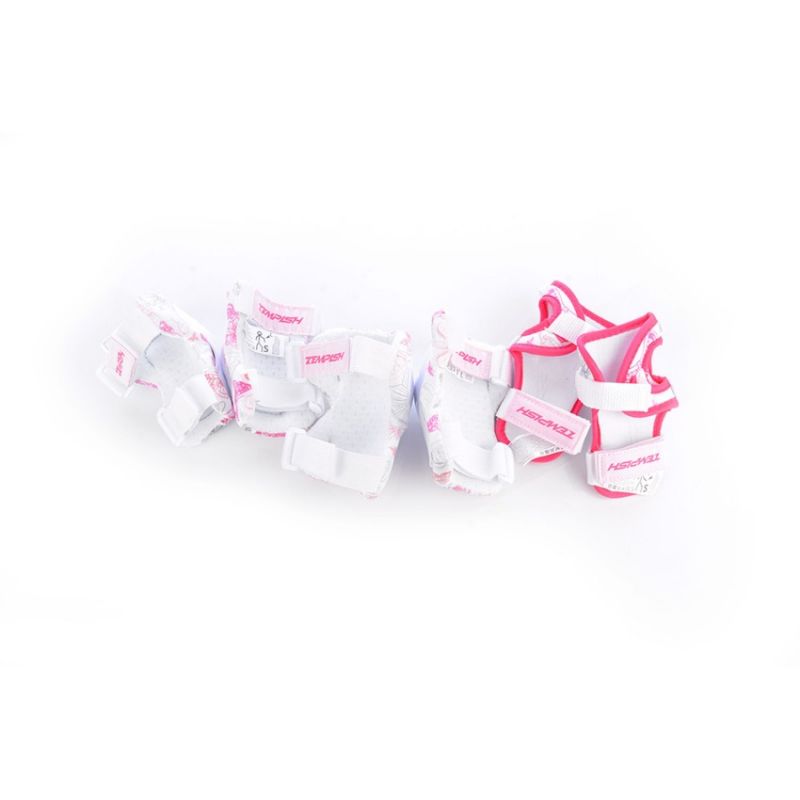 Tempish 3-piece protectors Stryker Jr fehér protectors and knee pads