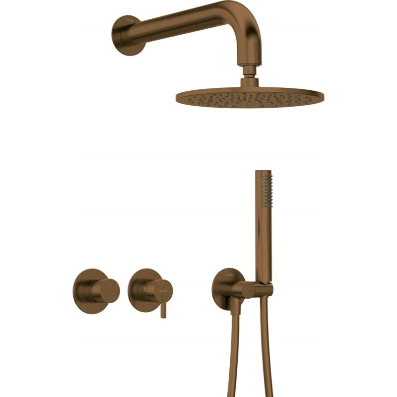 head Concealed shower set with shower - with horizontal tap home appliances