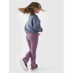 Girls' sweatshirt without a hood, 4F 4FJRSS24TSWSF1331-32S kapucnis pulóver