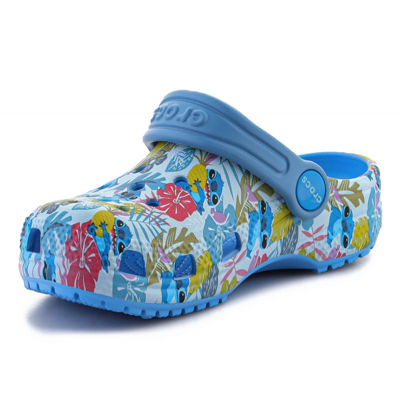 Crocs Toddler&#39;s Disney Stitch Classic Clog Jr 209471-4TB flip-flops Cipő