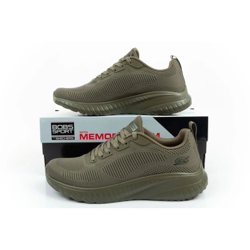 Skechers Bobs Squad Chaos Men's Sports Light Olive 47,5 utcai cipő