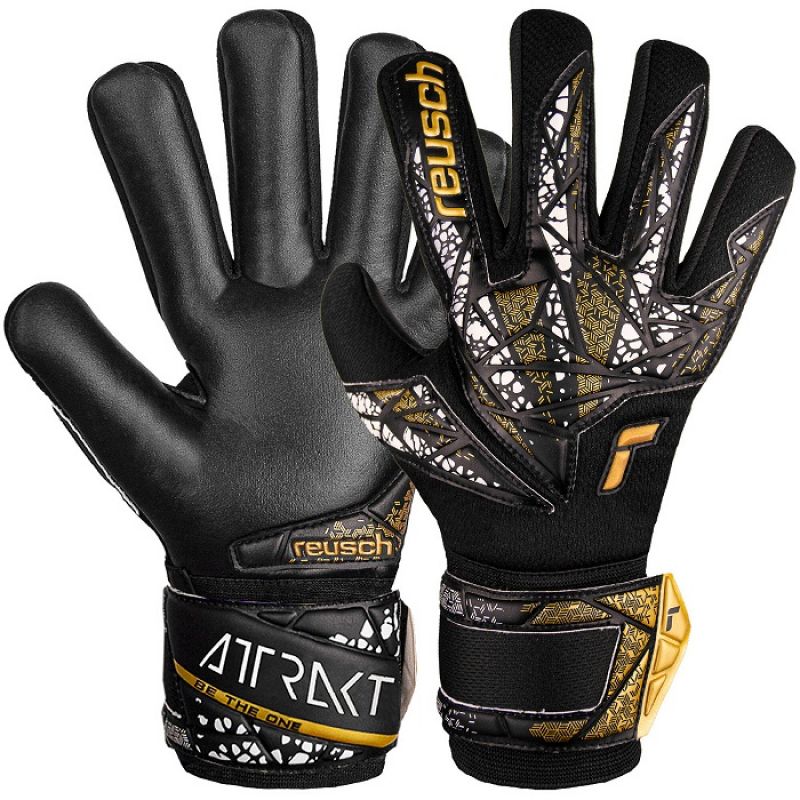 Reusch Attrakt Silver NC Finger Support gloves 54/70/250/7740 Kesztyű