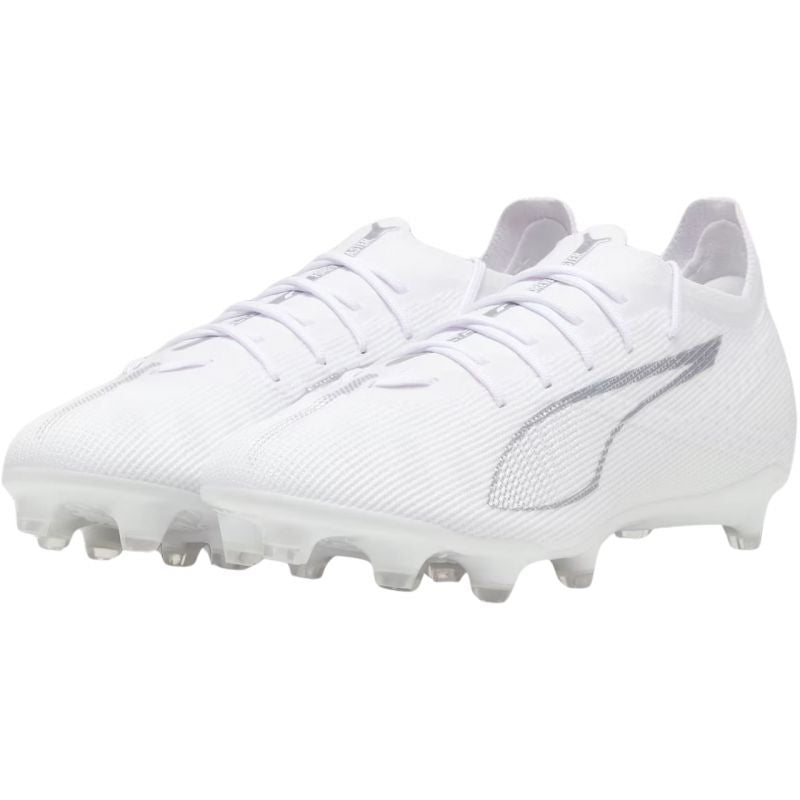 Puma Ultra 5 Pro FG/AG football boots white 107685 04 Cipő