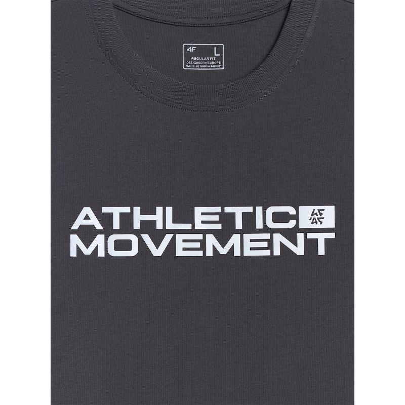 Men's regular printed T-shirt 4F 4FRAW25TTSHM3384-22S póló