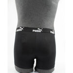 Puma Men's Boxer Briefs 9-Pack Black Gray Khaki Comfortable Cotton Alsónemű szürke