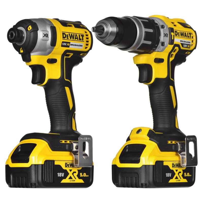 Combo Kit 18V DCD796+DCF887 2x5.0Ah DCK266P2T