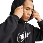 Nike Club BB Hoodie men's hoodie, black, fekete férfi kapucnis pulóver IF0685010
