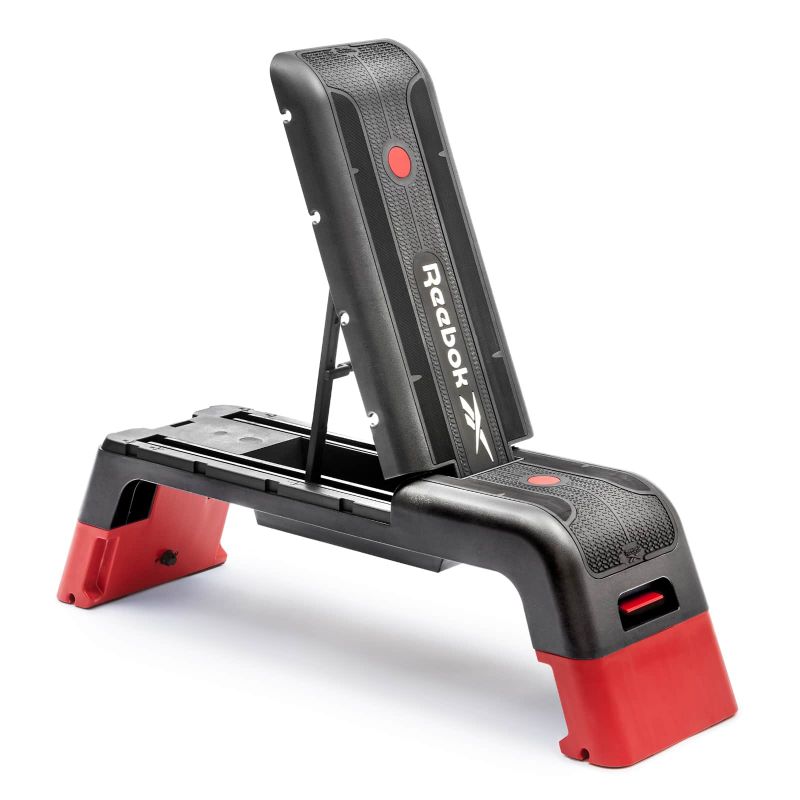 Reebok Adjustable Step with Bench Function RAP-15170RD Edzőfelszerelés