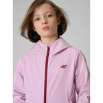 Girls' softshell jacket, windproof membrane 5000, 4F 4FJWSS26TSOFF478-47S kabát