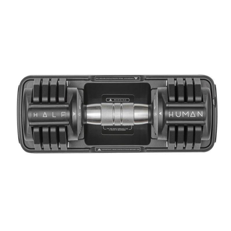 Half Human Adjustable Dumbbells 5kg fekete edzőfelszerelés SFIT-P-HH30001