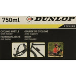Dunlop 750ml Bike Bottle With Cage Silver szürke kulacs GSP-275092
