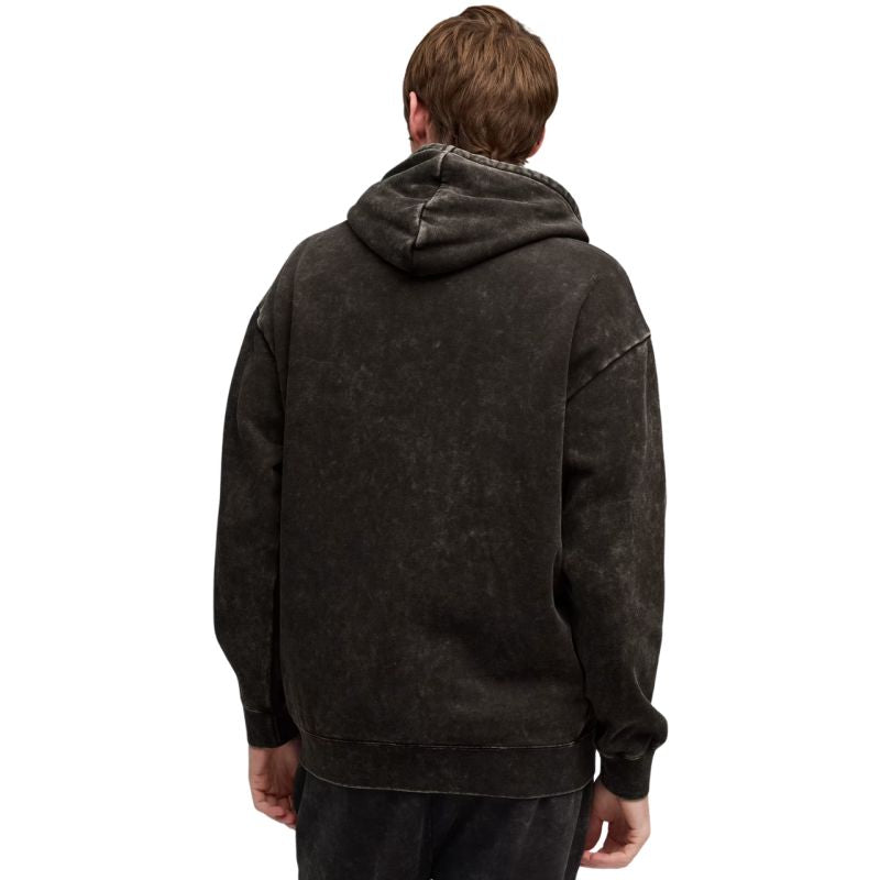 Puma ESS Elevated Relaxed Wash Hoodie M 688049 01 Pulóver