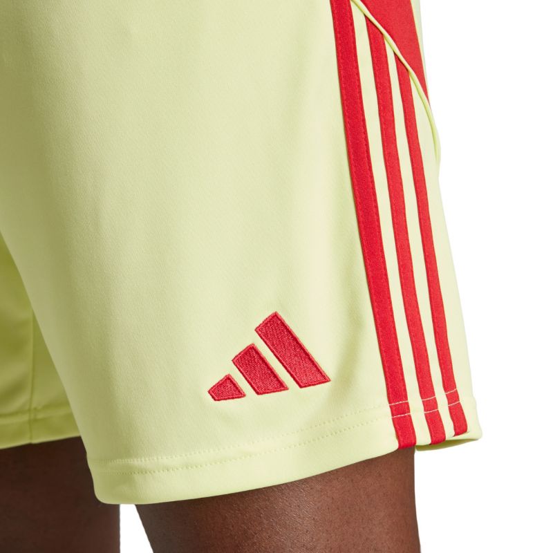 adidas Men's Tiro 24 shorts yellow and red JI6090 Ruházat