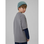 Boy's longsleeve loose with print 4F