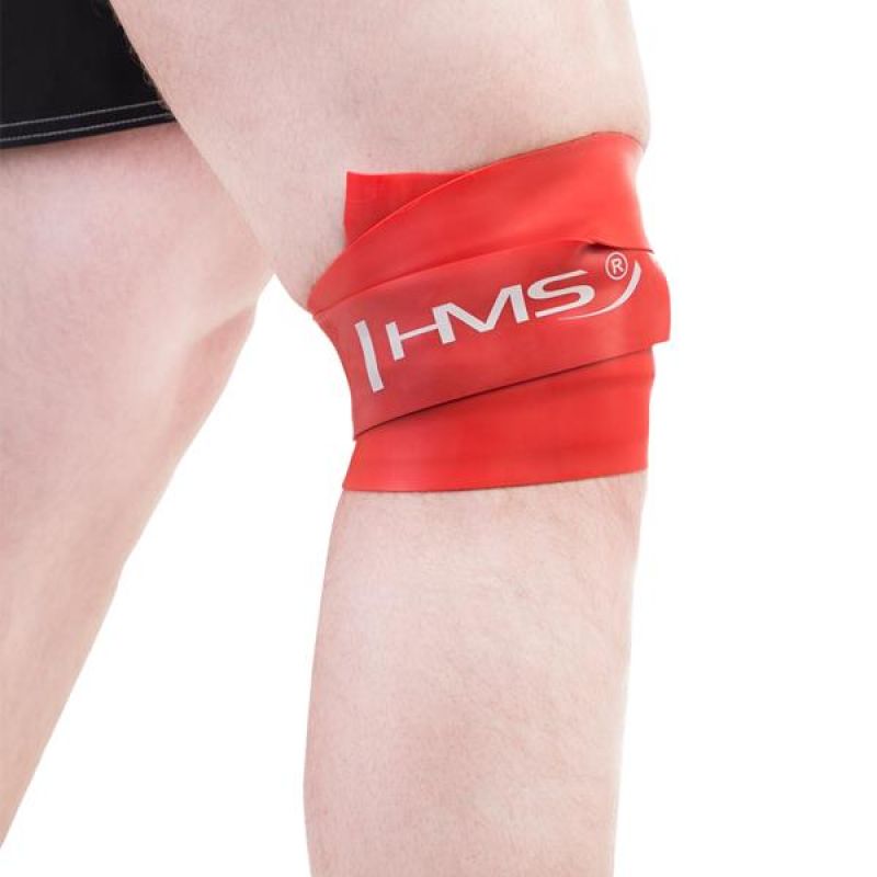 HMS FB01 RED 1.2 x 50 x 2080 MM EXERCISE BAND piros edzéssegítő 17-34-015